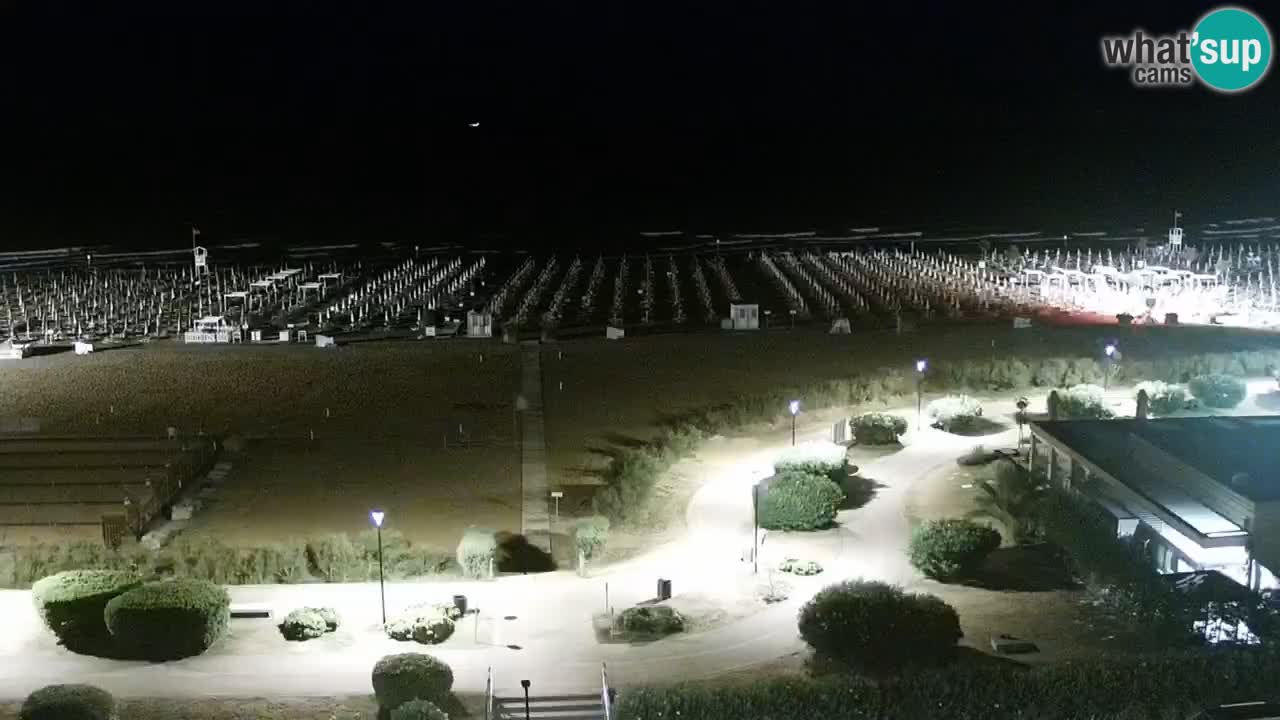 La camera en vivo de la playa de Bibione – Italia