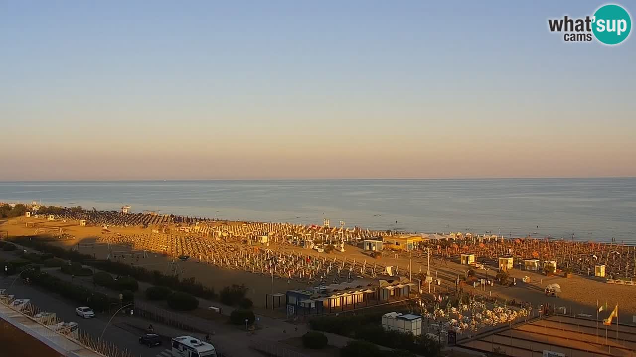 Webcam La plage de Bibione – Italie