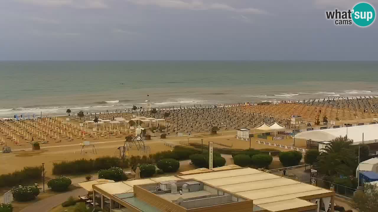 Plaža Bibione Spletna kamera – Italija