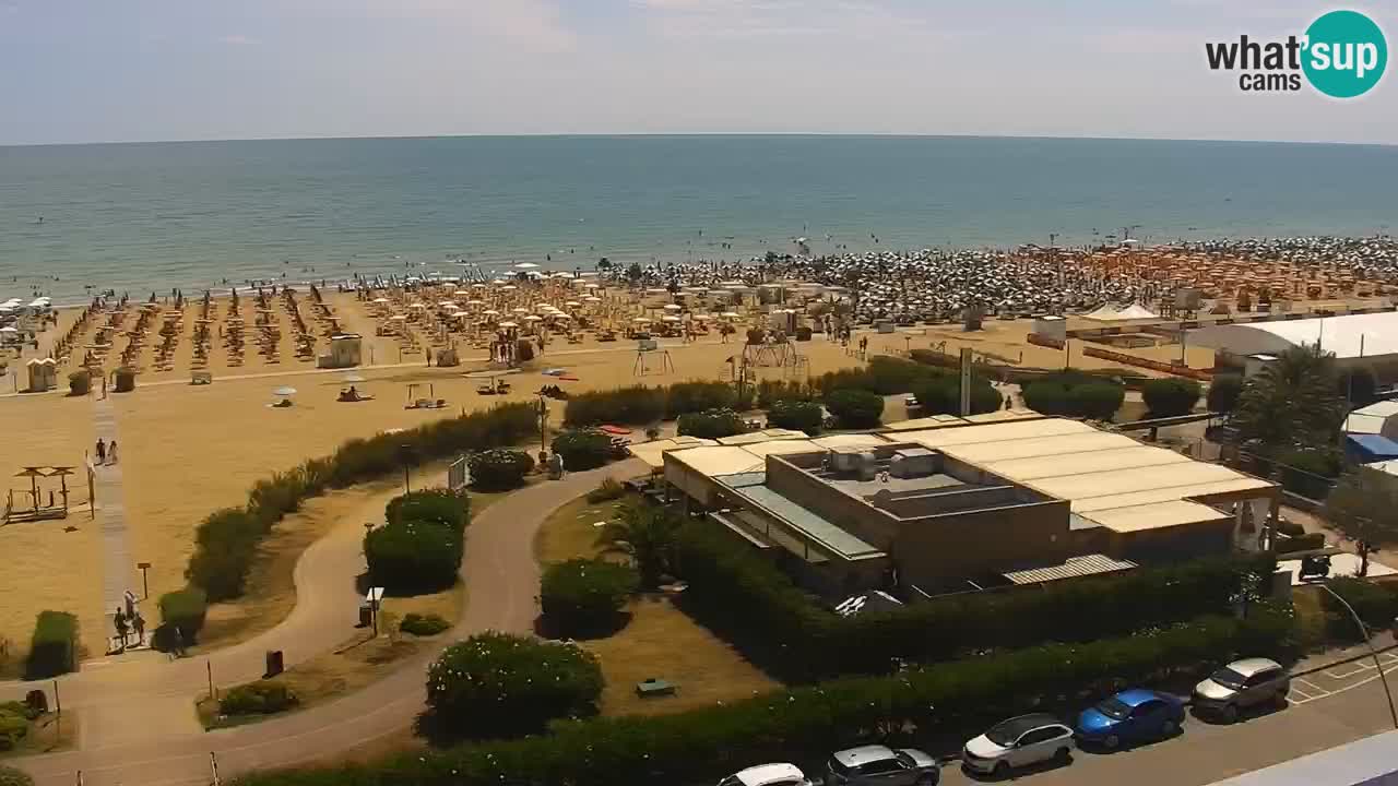 Plaža Bibione Spletna kamera – Italija