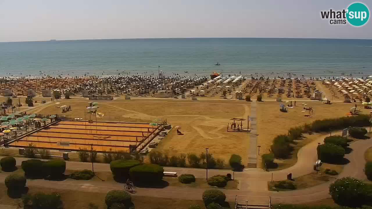 Plaža Bibione Spletna kamera – Italija