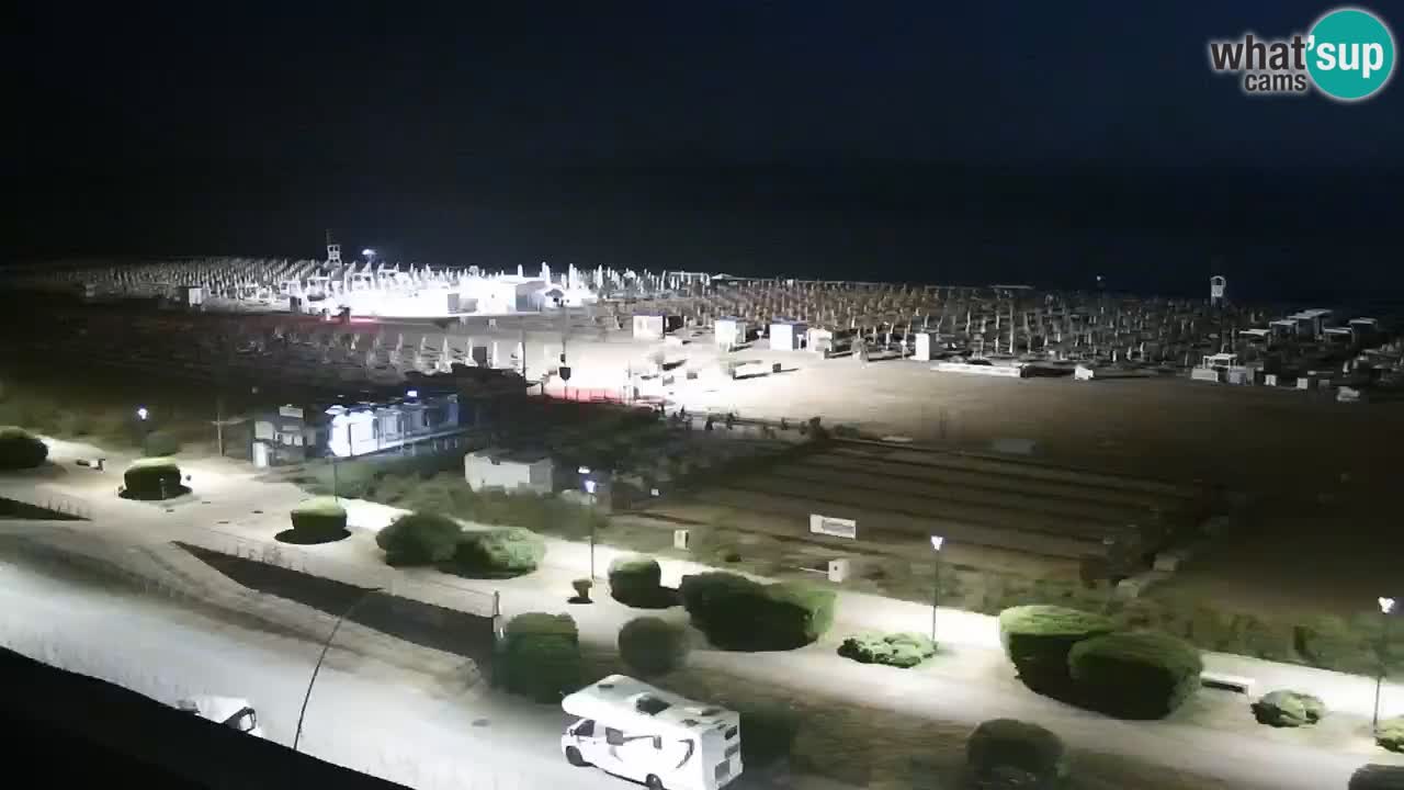La camera en vivo de la playa de Bibione – Italia