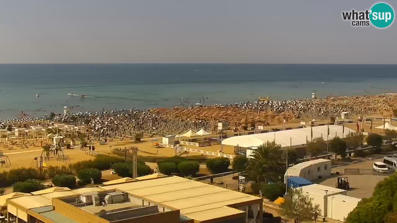 Der Strand von Bibione Webcam – Italien