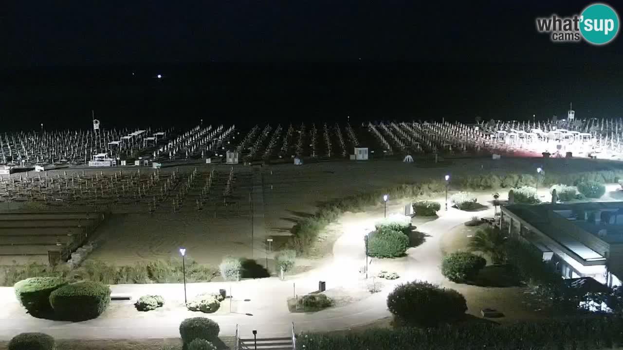 Plaža Bibione Spletna kamera – Italija