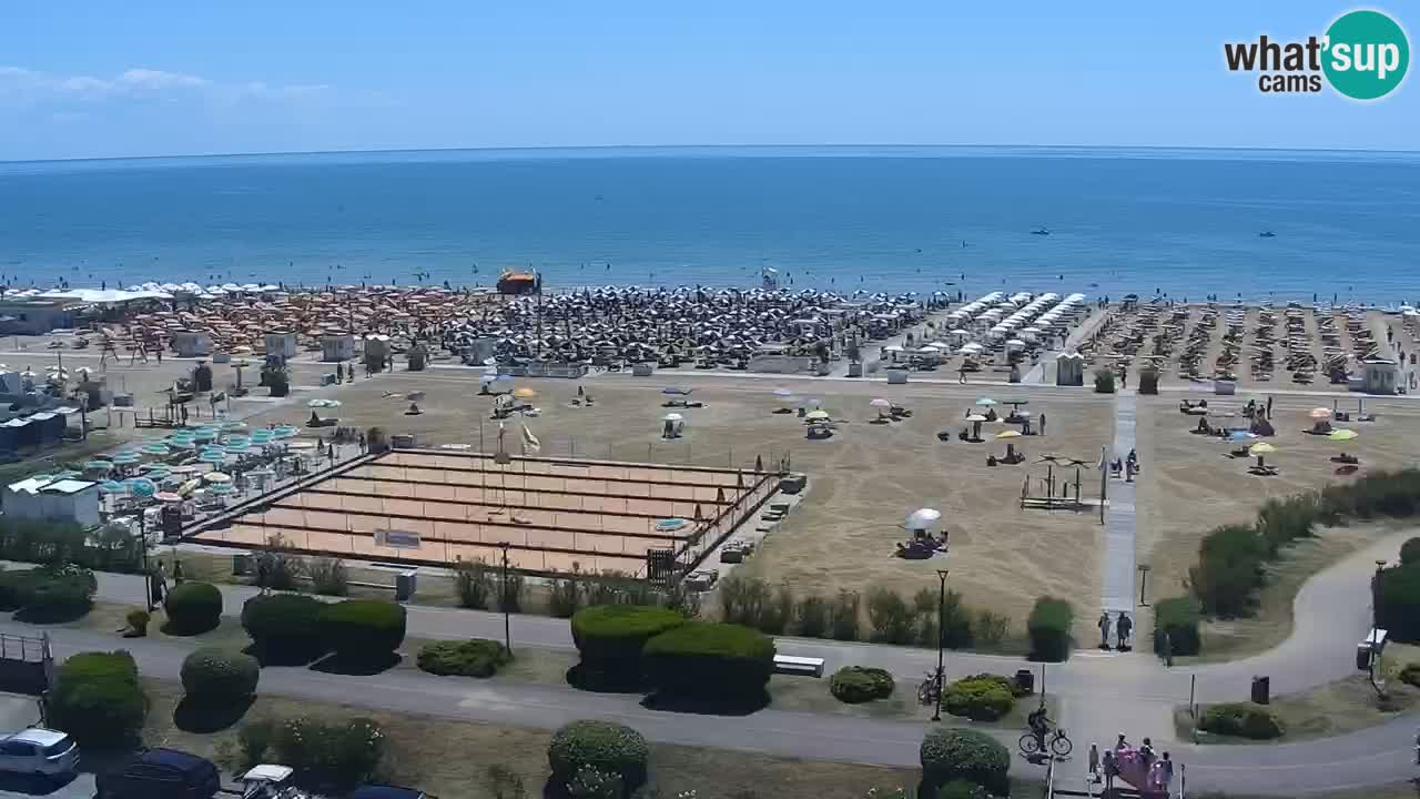 Der Strand von Bibione Webcam – Italien