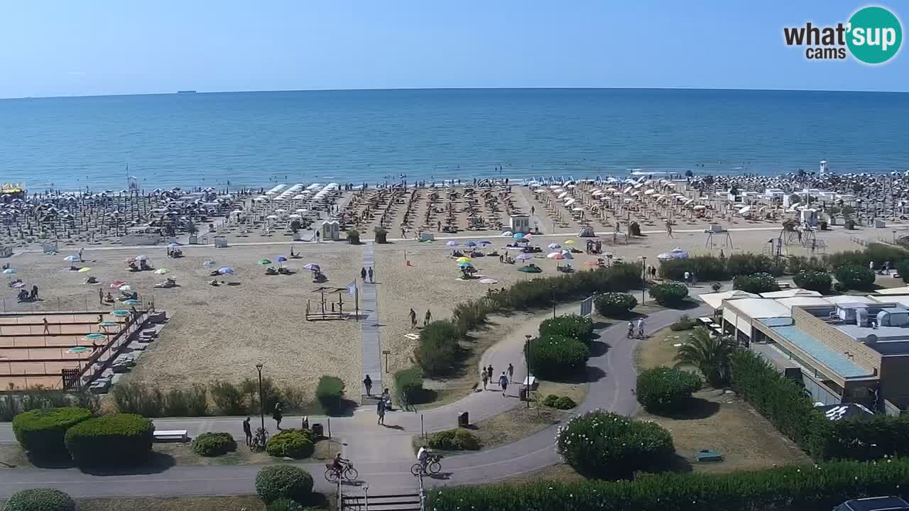 Der Strand von Bibione Webcam – Italien