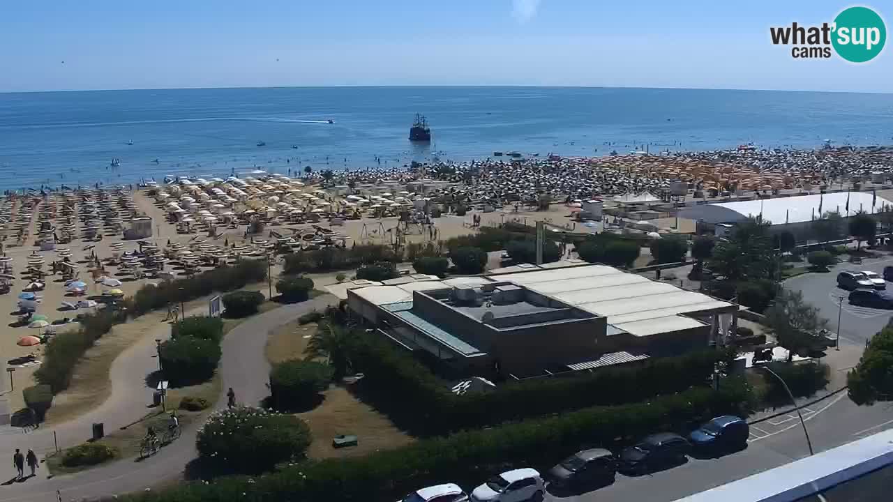 Plaža Bibione Spletna kamera – Italija