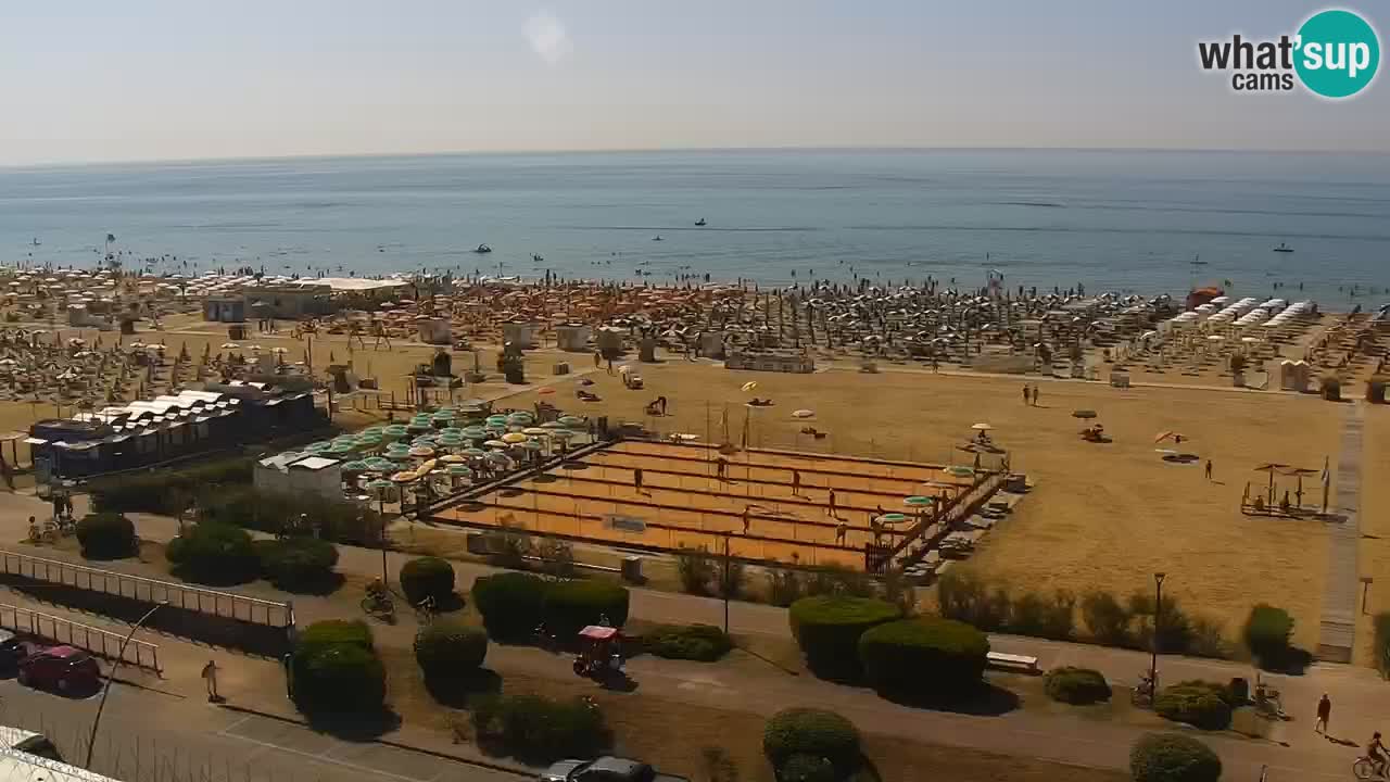 Plaža Bibione Spletna kamera – Italija