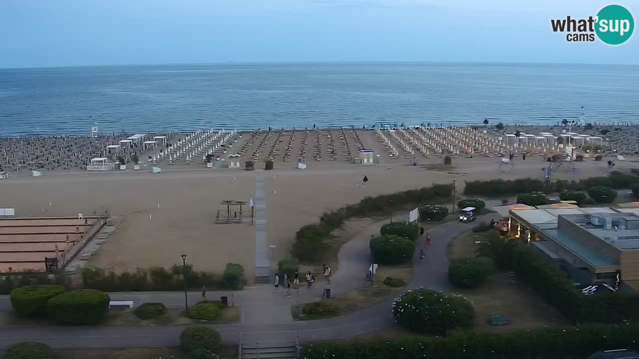 La camera en vivo de la playa de Bibione – Italia