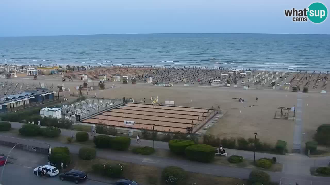 Webcam La plage de Bibione – Italie
