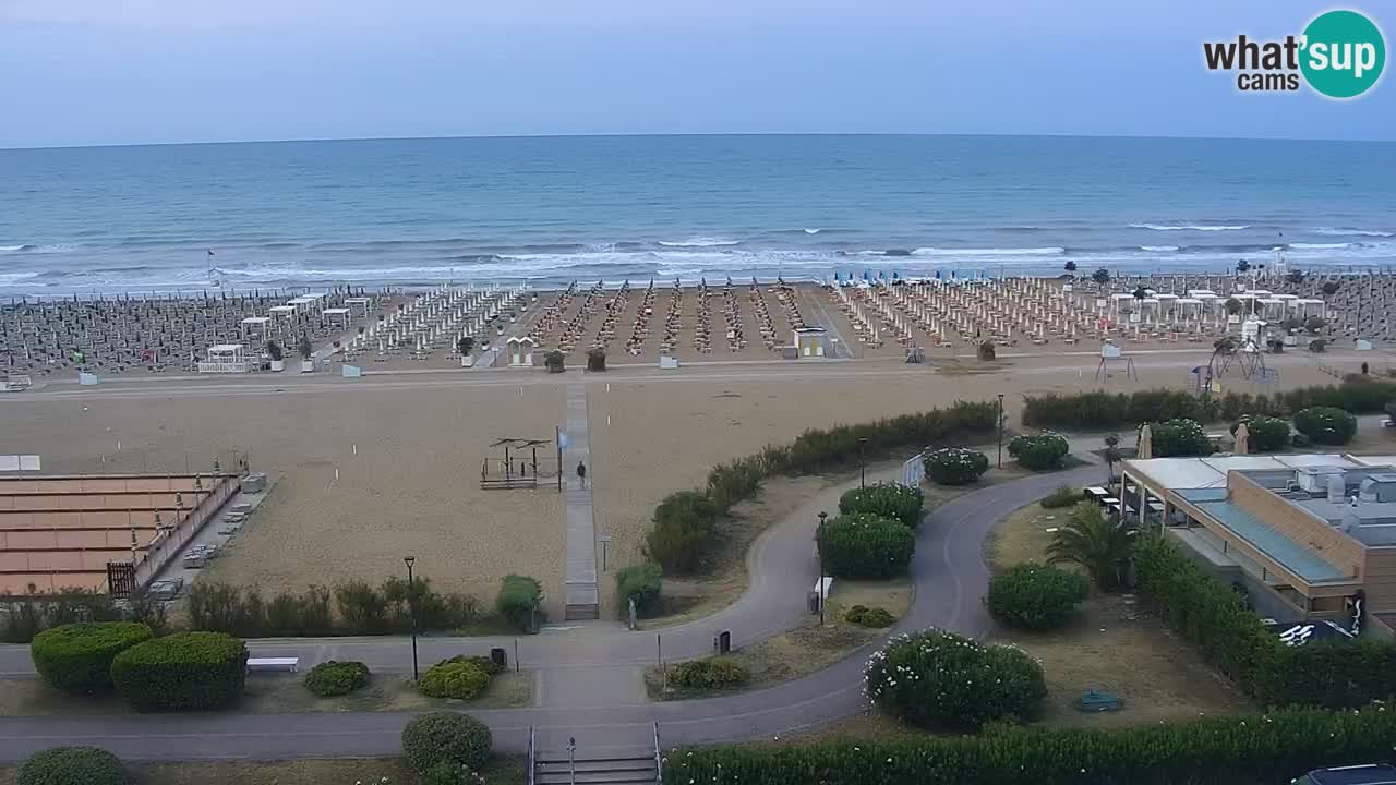 Plaža Bibione Spletna kamera – Italija