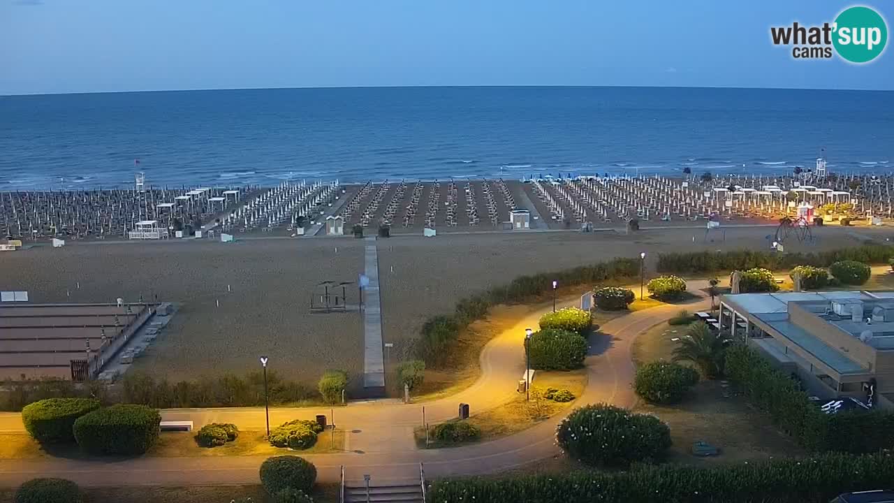 Der Strand von Bibione Webcam – Italien