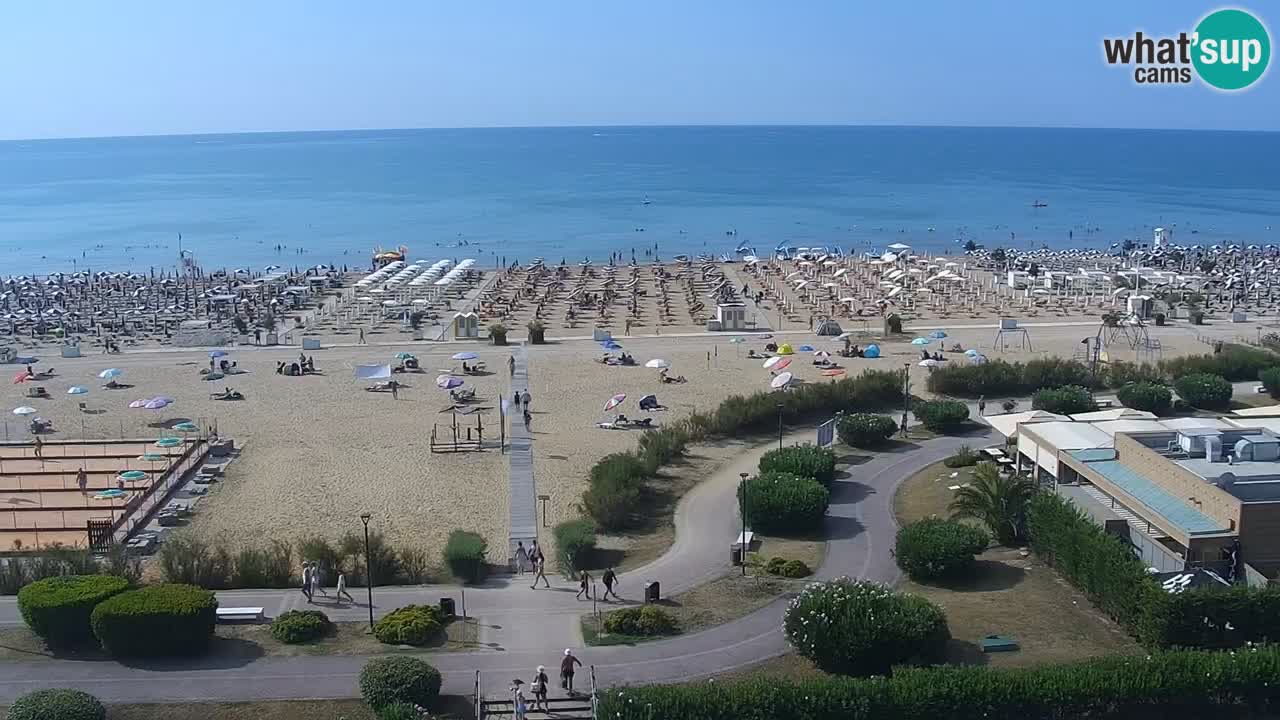 Webcam La plage de Bibione – Italie