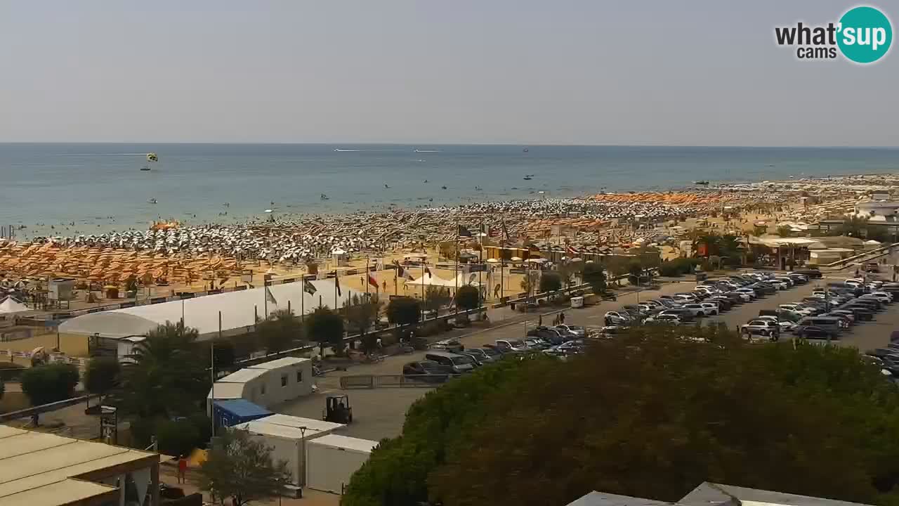 La camera en vivo de la playa de Bibione – Italia