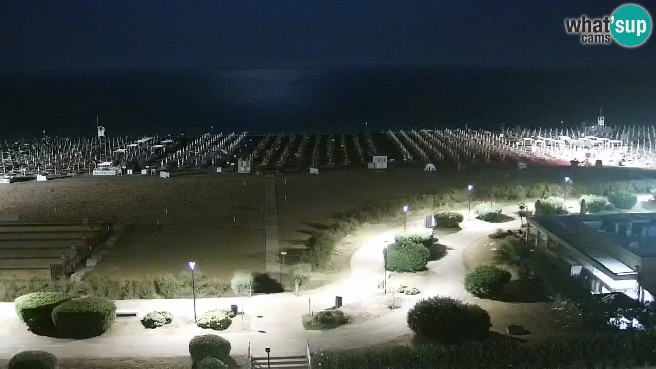 La camera en vivo de la playa de Bibione – Italia