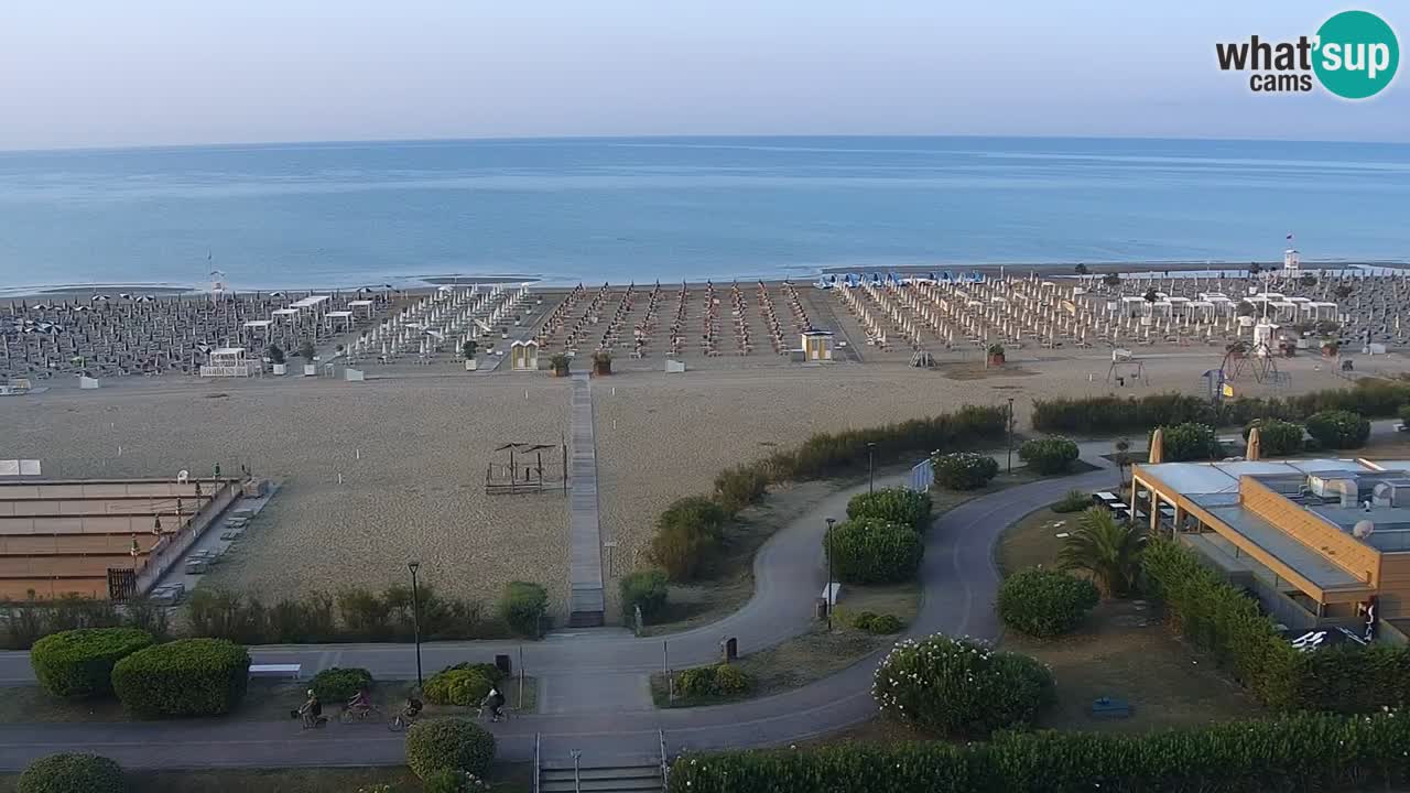 Der Strand von Bibione Webcam – Italien