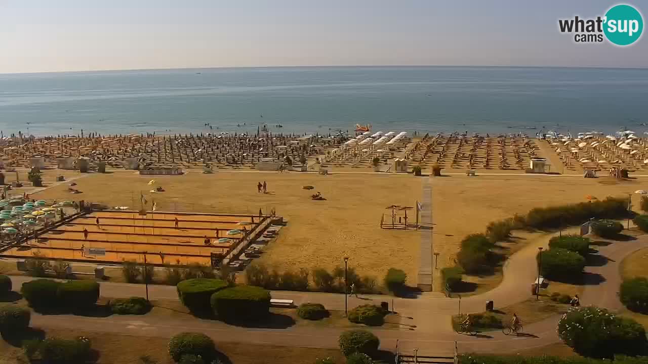 Webcam La plage de Bibione – Italie