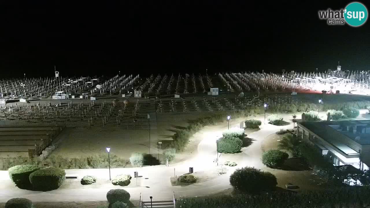 La camera en vivo de la playa de Bibione – Italia