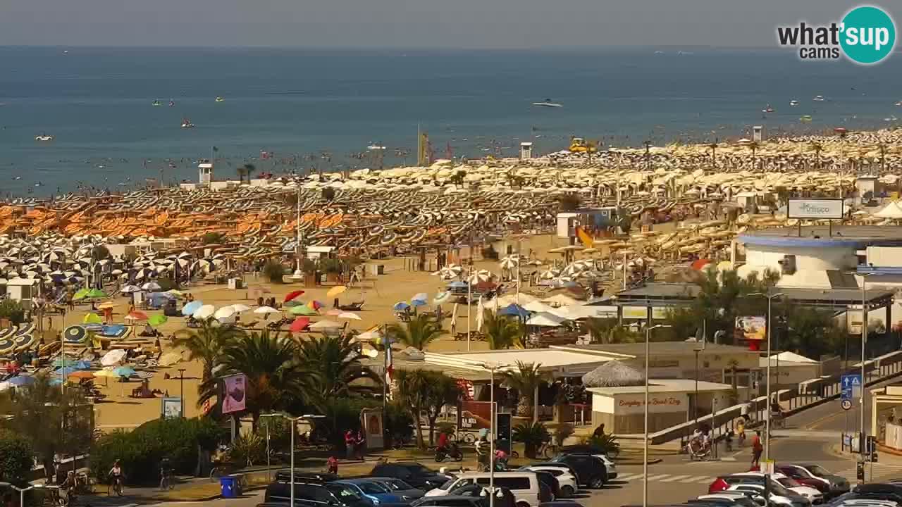 La camera en vivo de la playa de Bibione – Italia