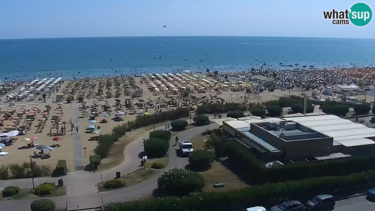 Webcam La plage de Bibione – Italie