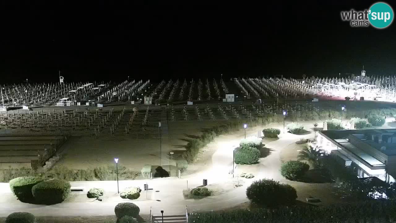 La camera en vivo de la playa de Bibione – Italia
