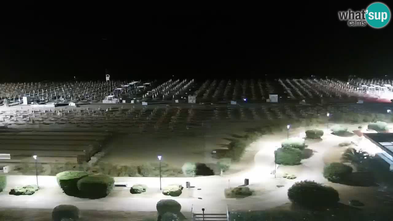 La camera en vivo de la playa de Bibione – Italia