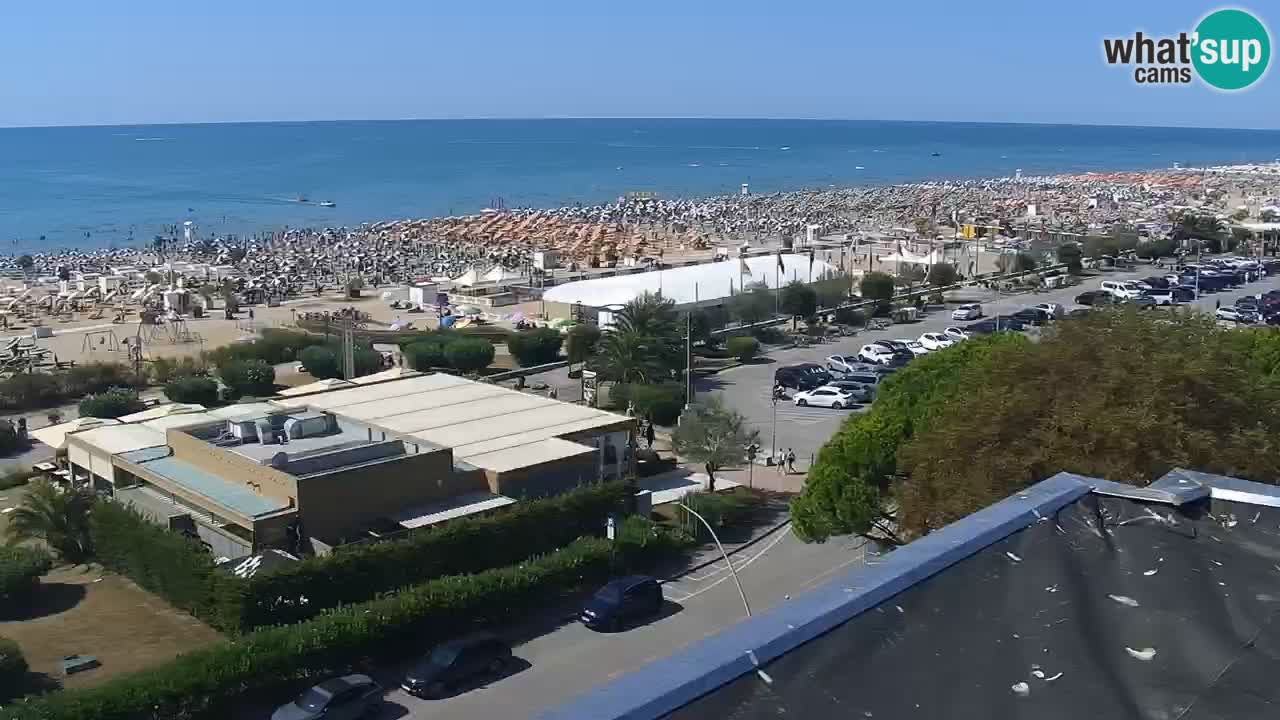 La camera en vivo de la playa de Bibione – Italia