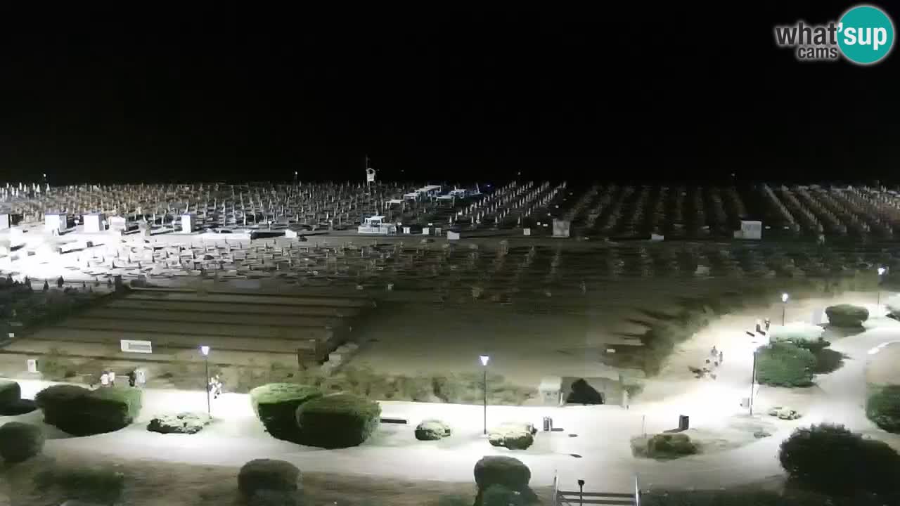 La camera en vivo de la playa de Bibione – Italia