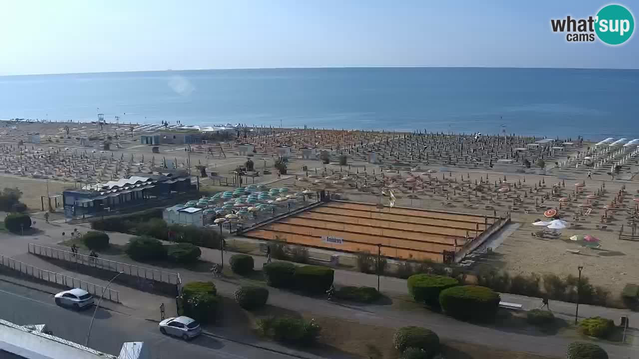 Webcam La plage de Bibione – Italie