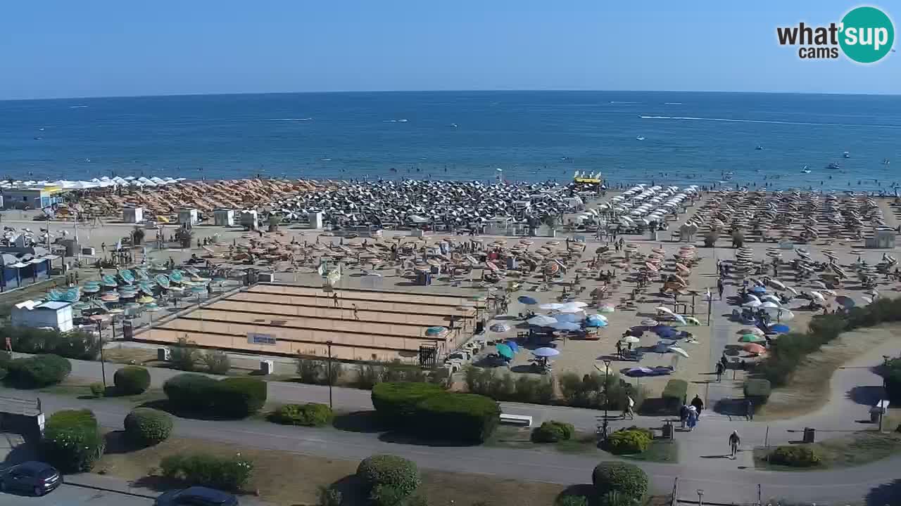 Webcam La plage de Bibione – Italie
