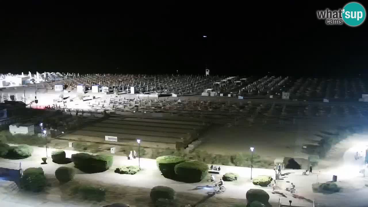 La camera en vivo de la playa de Bibione – Italia