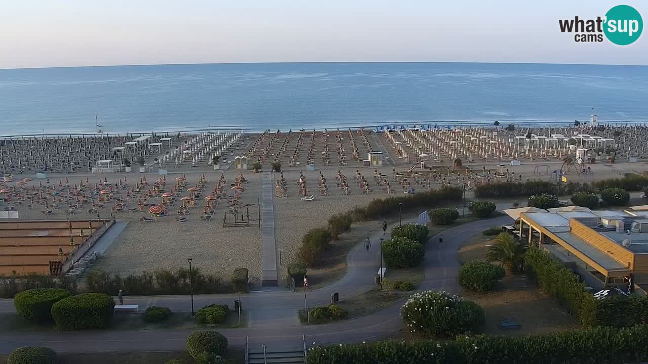 Webcam La plage de Bibione – Italie