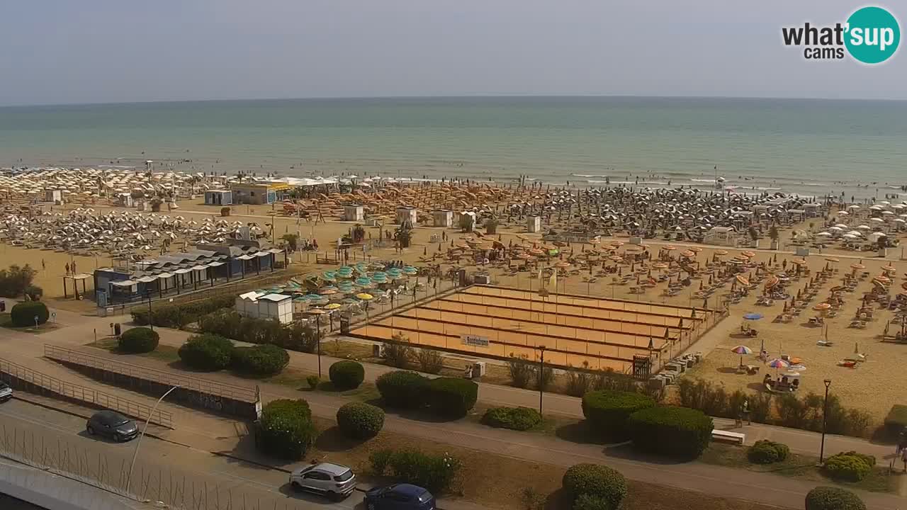 Webcam La plage de Bibione – Italie