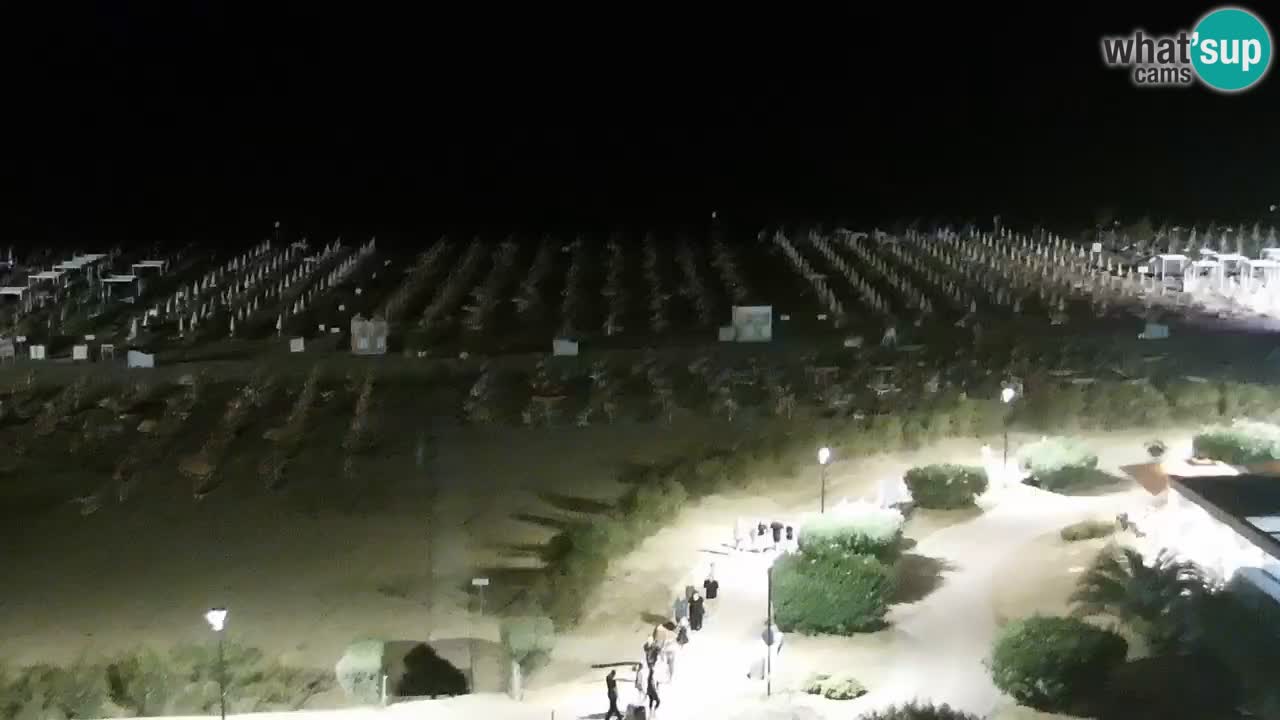 La camera en vivo de la playa de Bibione – Italia