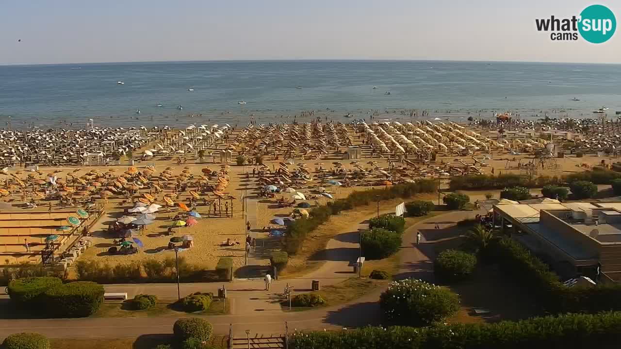 Webcam La plage de Bibione – Italie