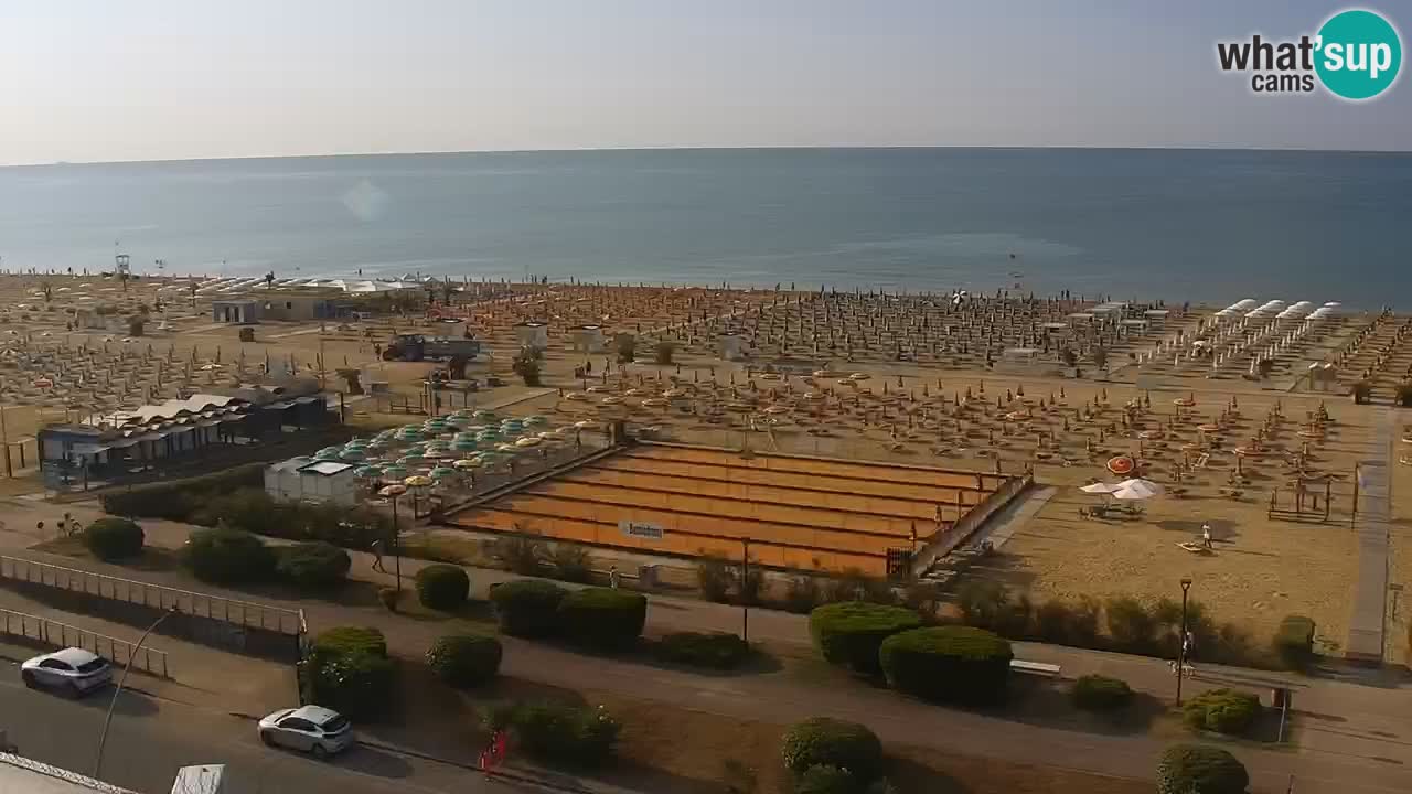 Webcam La plage de Bibione – Italie