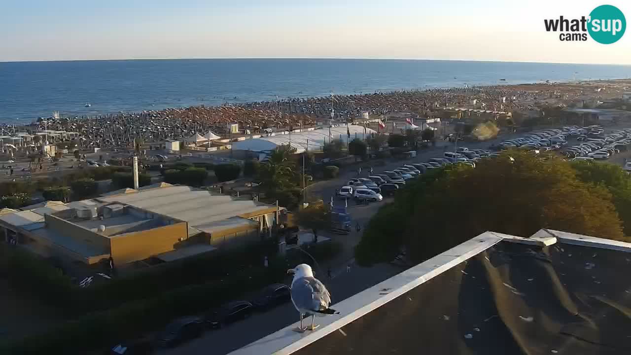 La camera en vivo de la playa de Bibione – Italia