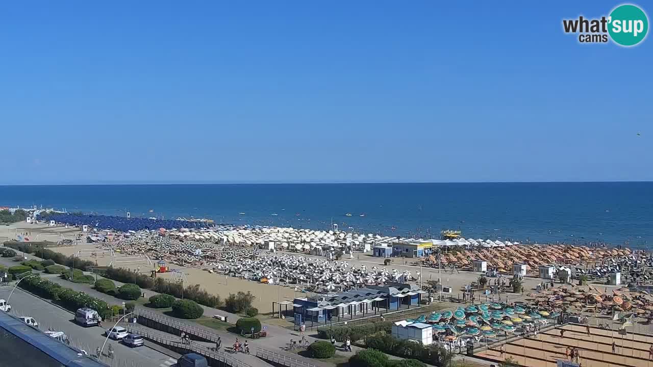 Der Strand von Bibione Webcam – Italien