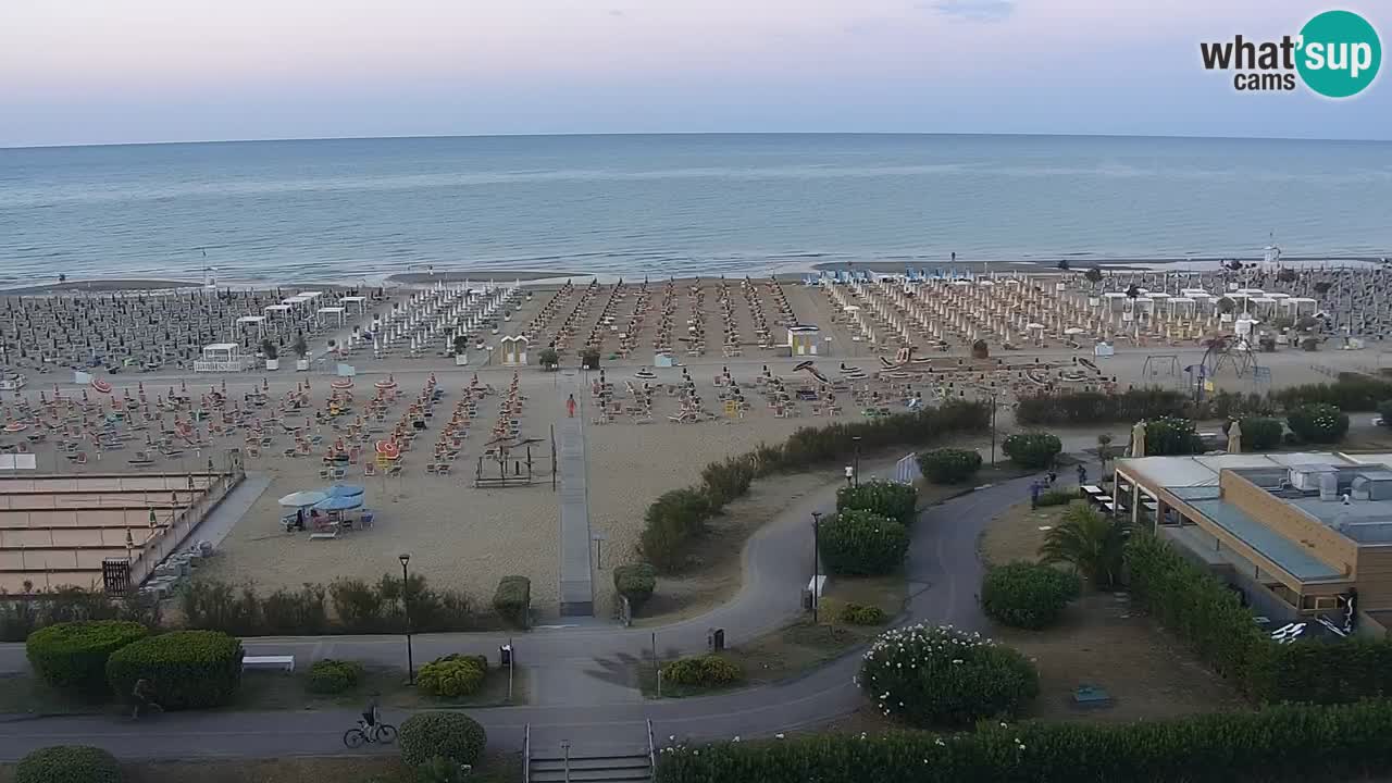 Webcam La plage de Bibione – Italie