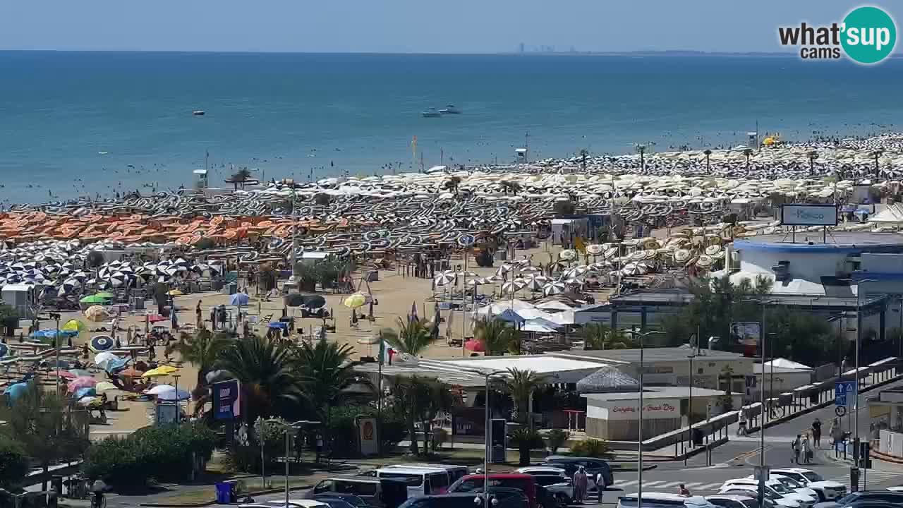 La camera en vivo de la playa de Bibione – Italia