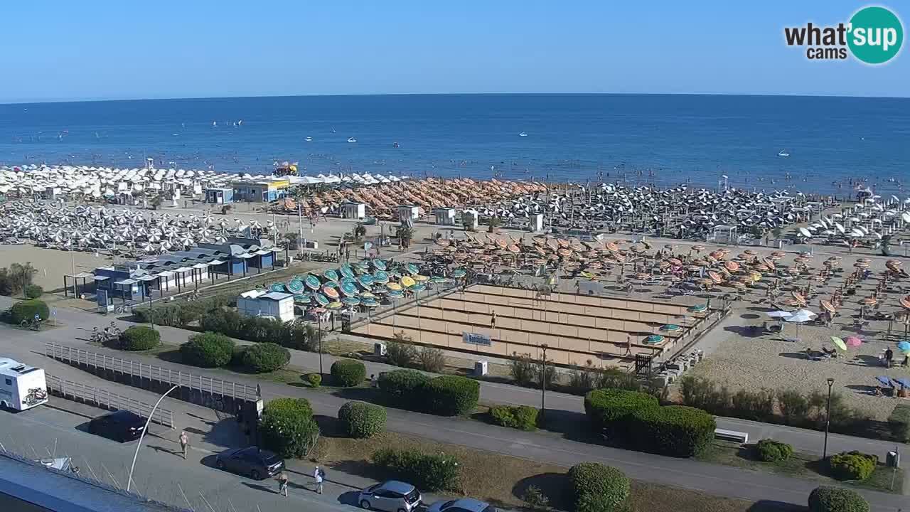 Webcam La plage de Bibione – Italie