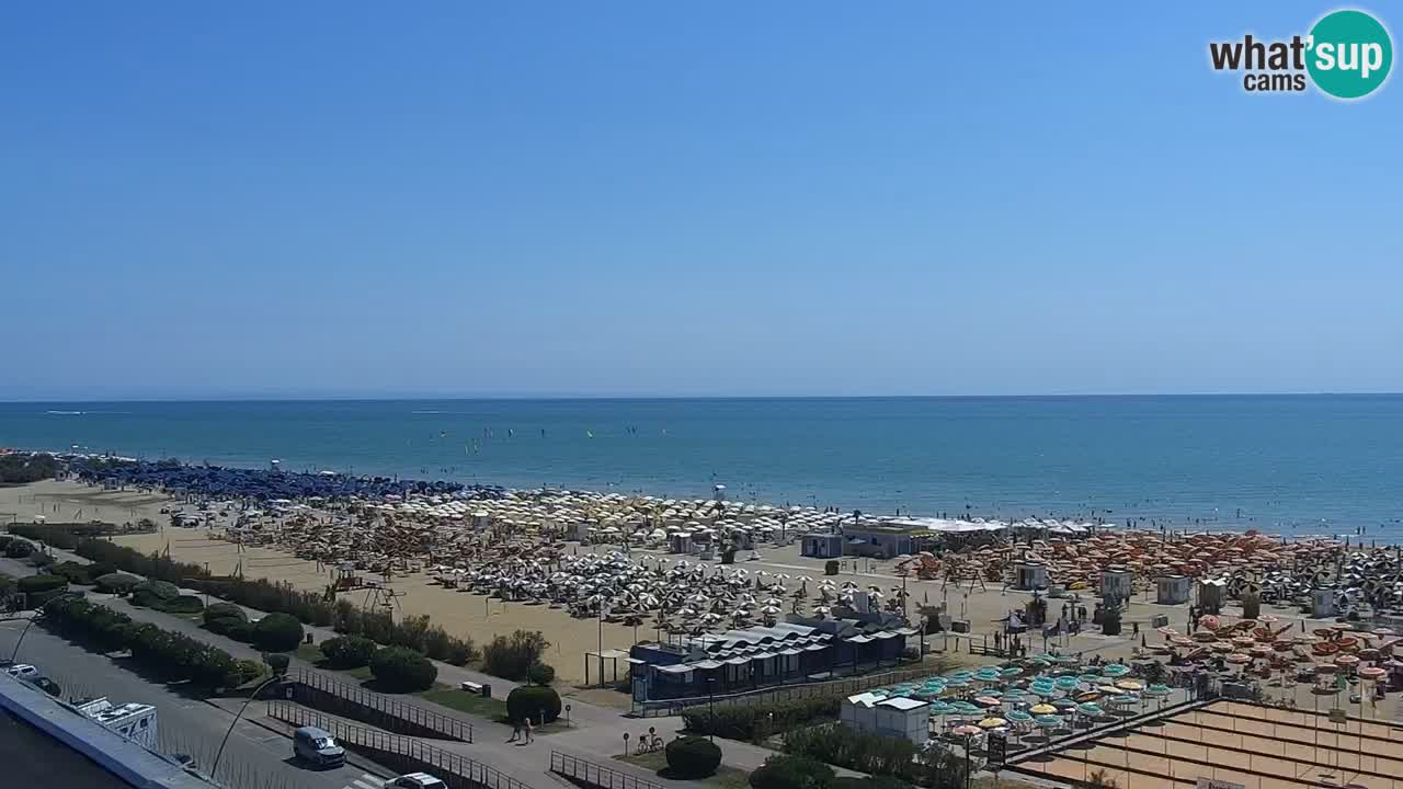 Der Strand von Bibione Webcam – Italien
