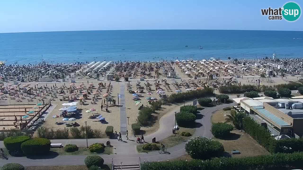 Webcam La plage de Bibione – Italie