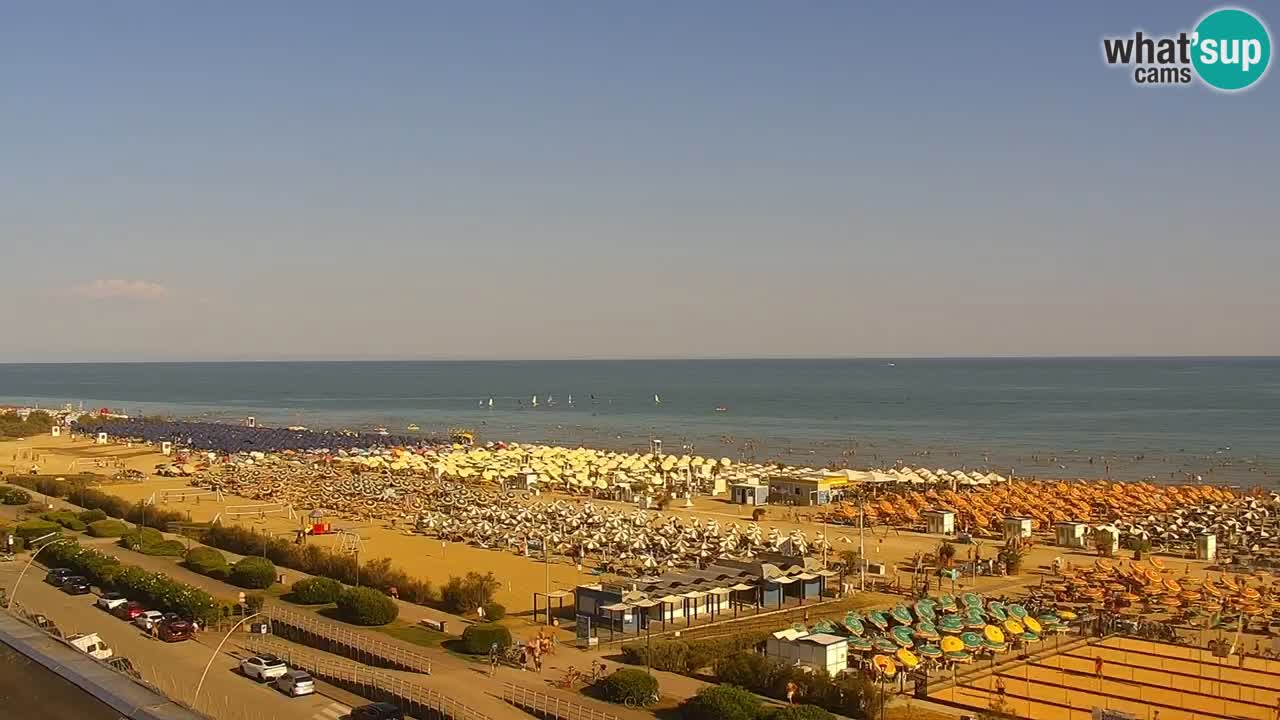 Webcam La plage de Bibione – Italie