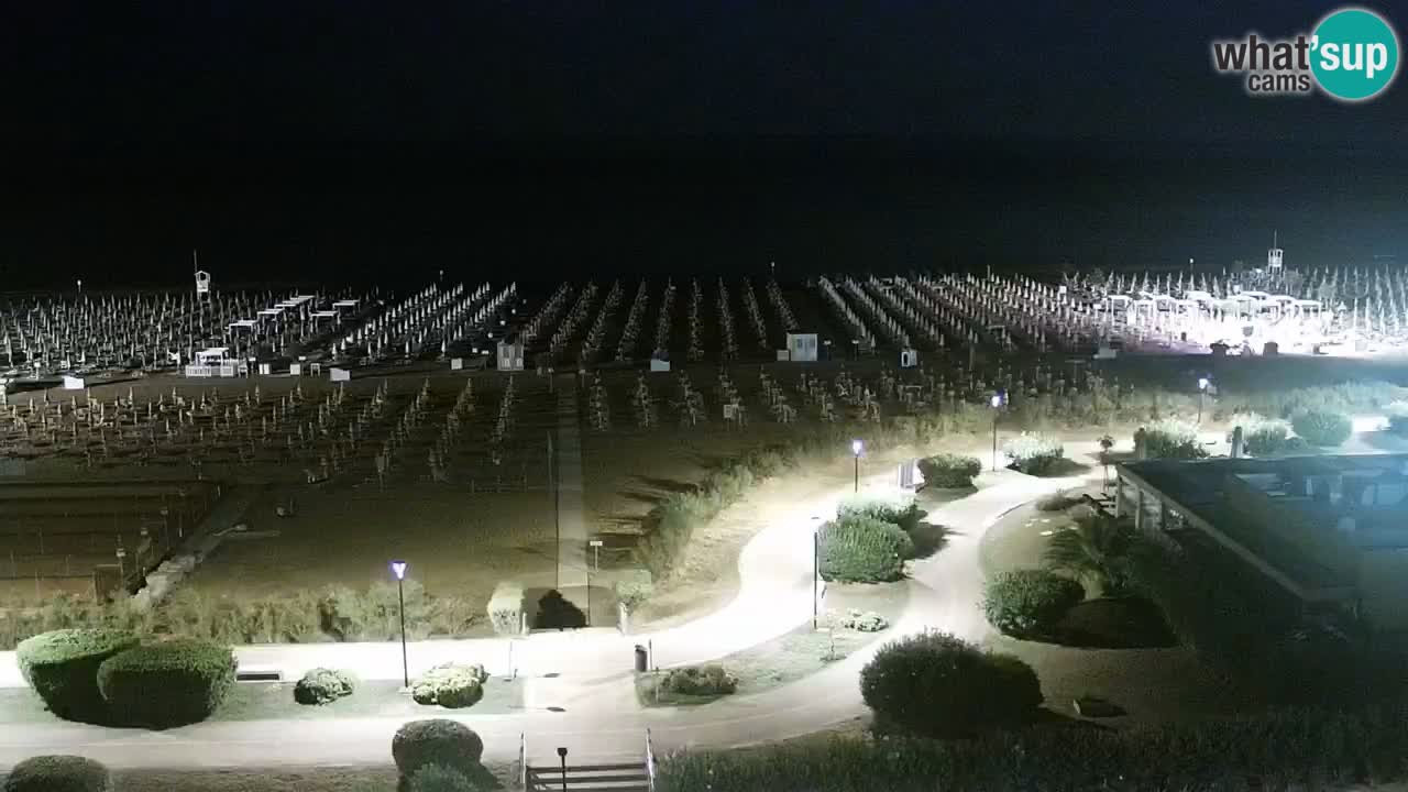 Plaža Bibione Spletna kamera – Italija