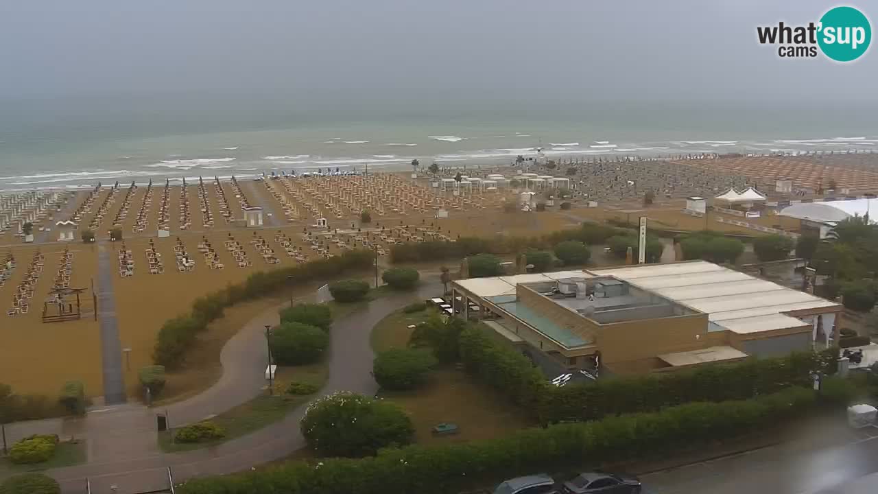 La camera en vivo de la playa de Bibione – Italia