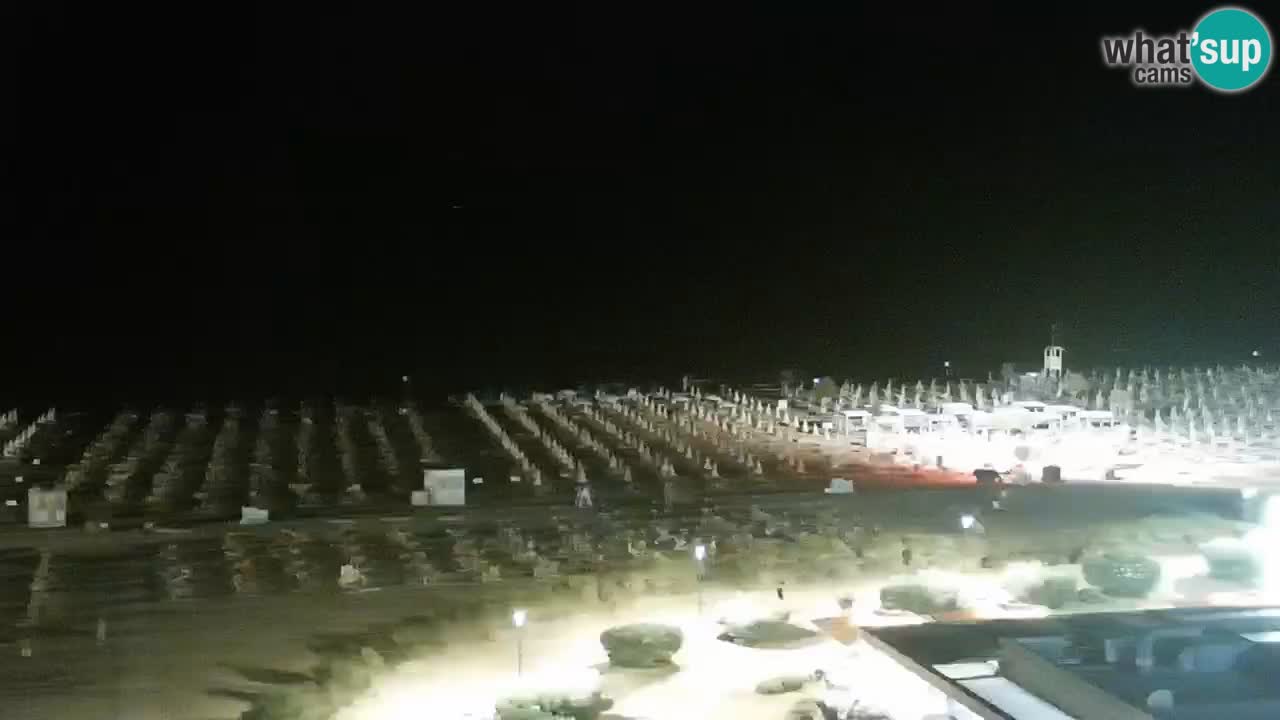 La camera en vivo de la playa de Bibione – Italia