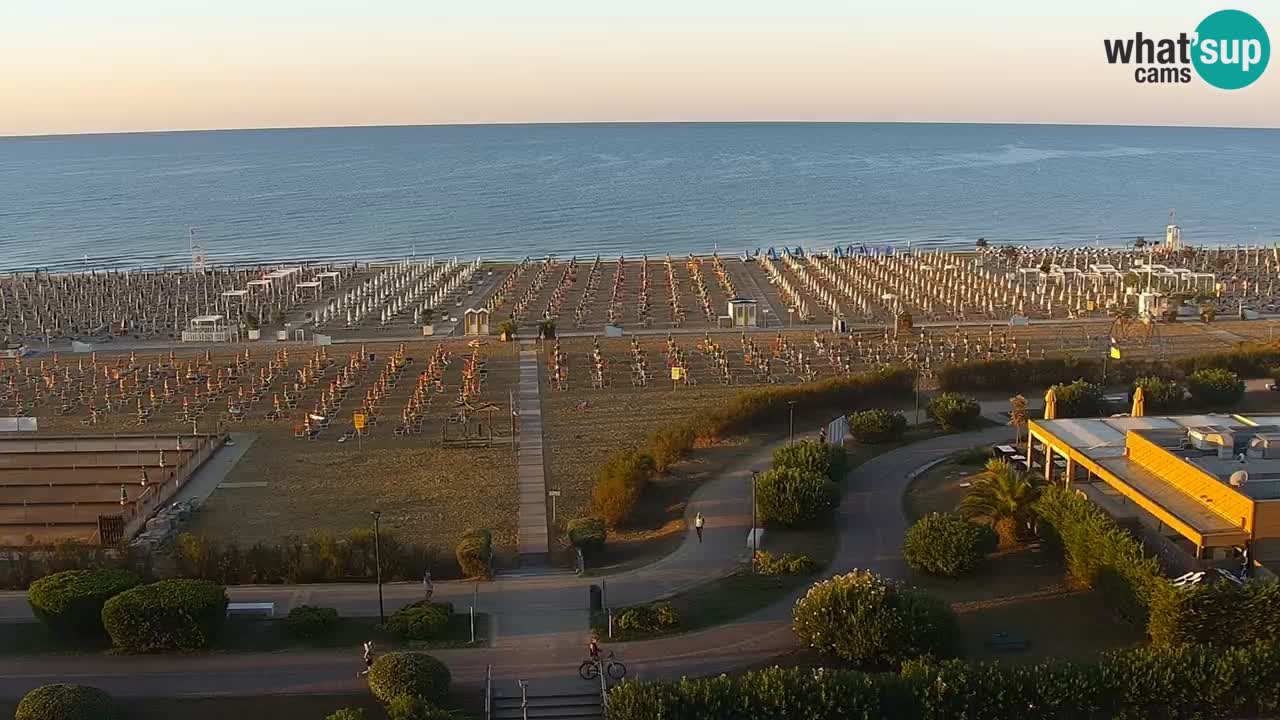 Webcam La plage de Bibione – Italie