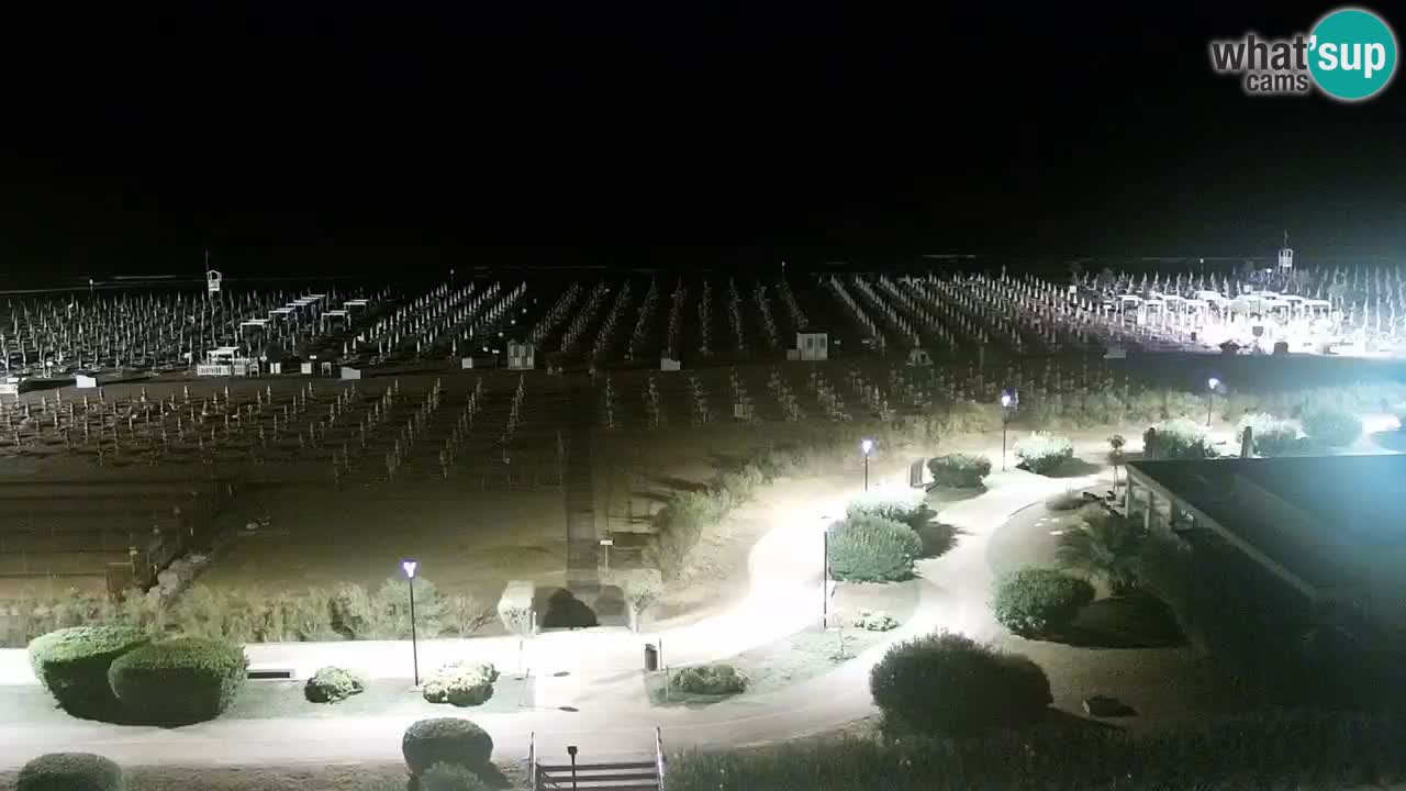 La camera en vivo de la playa de Bibione – Italia