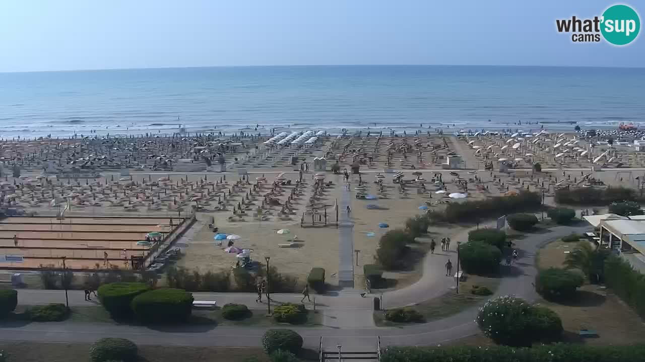 Webcam La plage de Bibione – Italie
